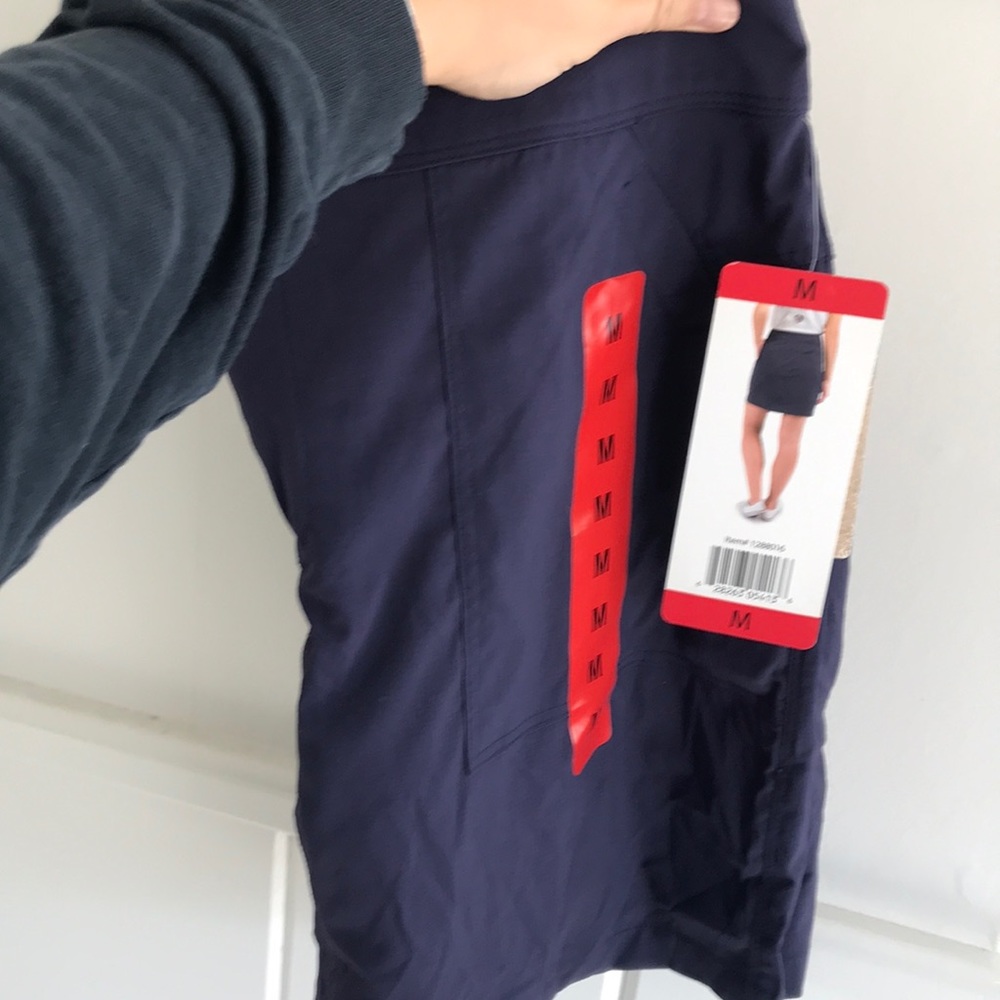 Skort with tags